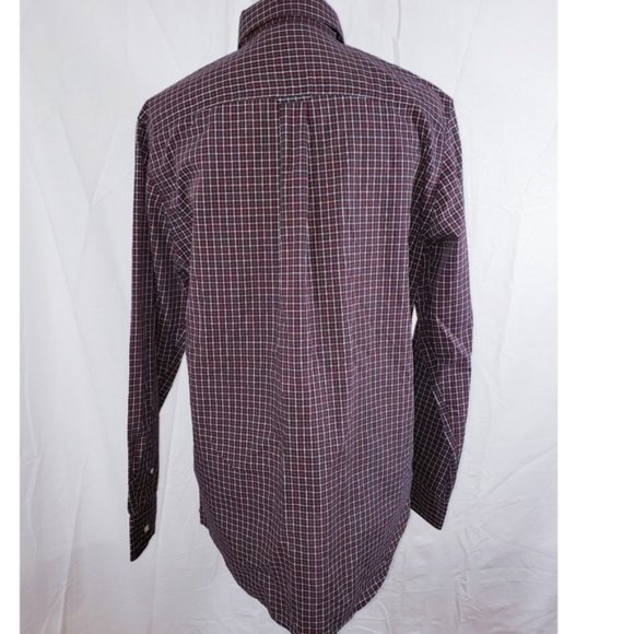 Men's Chaps Plaid Button Down Shirt Small - Picture 4 of 7